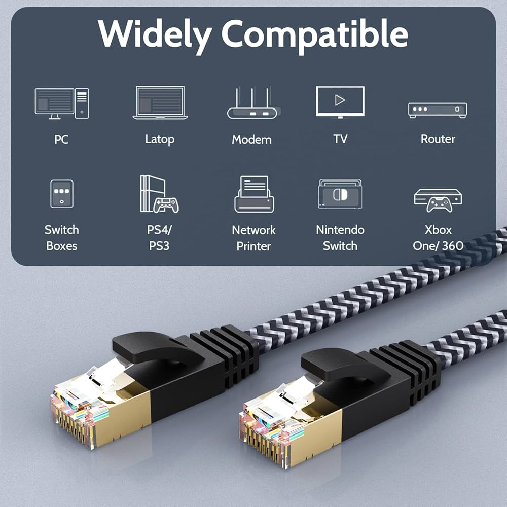 イーサネットケーブル(50センチ) Amazon.co.jp: Cat6 イーサネットケーブル 50フィート ホワイト